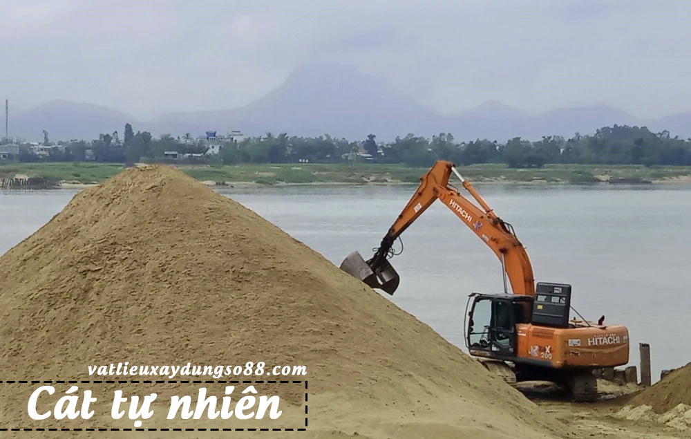 cung cấp Cát tự nhiên trong lĩnh xây dựng