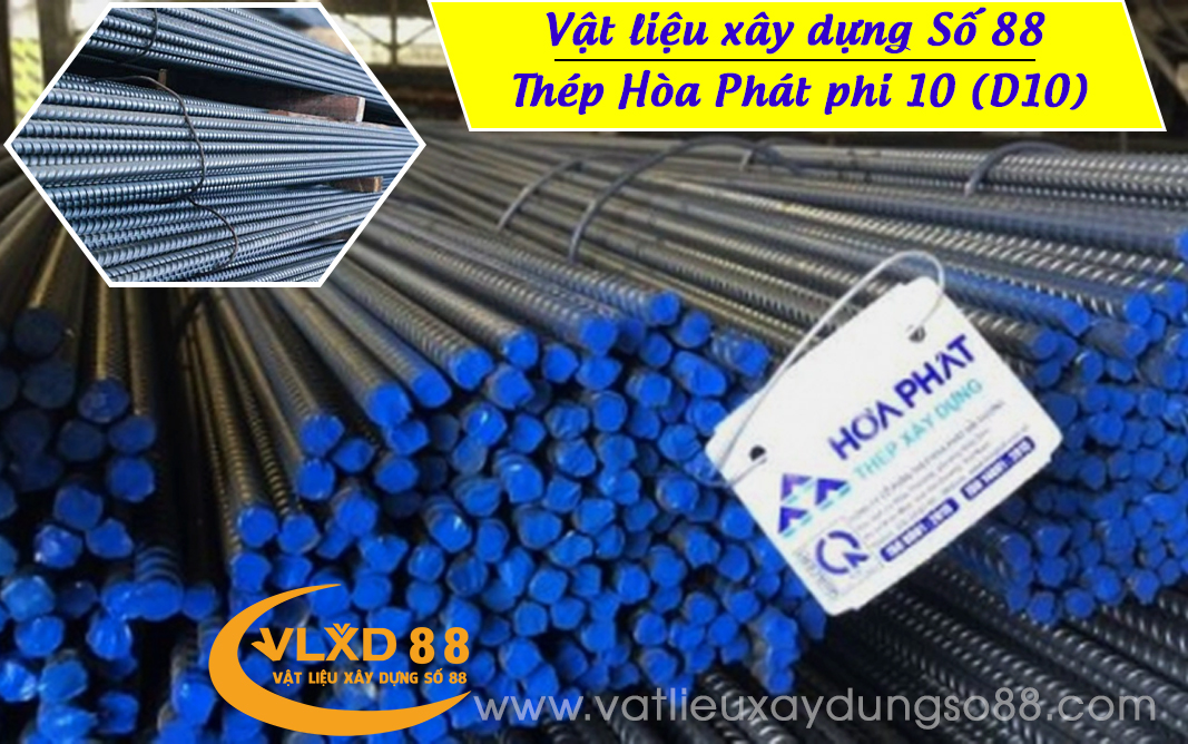 cửa hàng Vật liệu xây dựng Số 88 cung cấp thép Hòa Phát