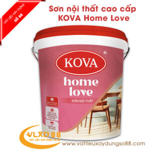 sơn nội thất nhà với Kova Home Love