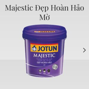 Sơn Jotun Majestic đẹp hoàn hảo mờ
