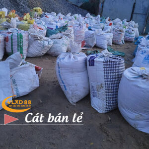 cát bán lẻ xây tô