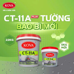 Chất Chống Thấm Cao Cấp KOVA CT-11A Plus Tường